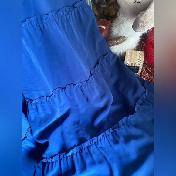 HILL HOUSE HOME The Ellie Cotton Nap Dress Navy Blue Cotton Size Small - Picture 14 of 14